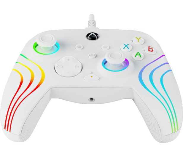 PDP XS Pad przewodowy Afterglow WAVE - biały - 1129184 - zdjęcie 4